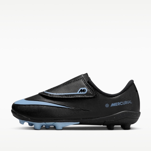 Nike Other - Nike Kids Black and Blue Mercurial Cleats